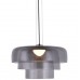 Φωτιστικό Κρεμαστό LED 12W 230V 1644lm Θερμό Φως Smoky Glass 4068